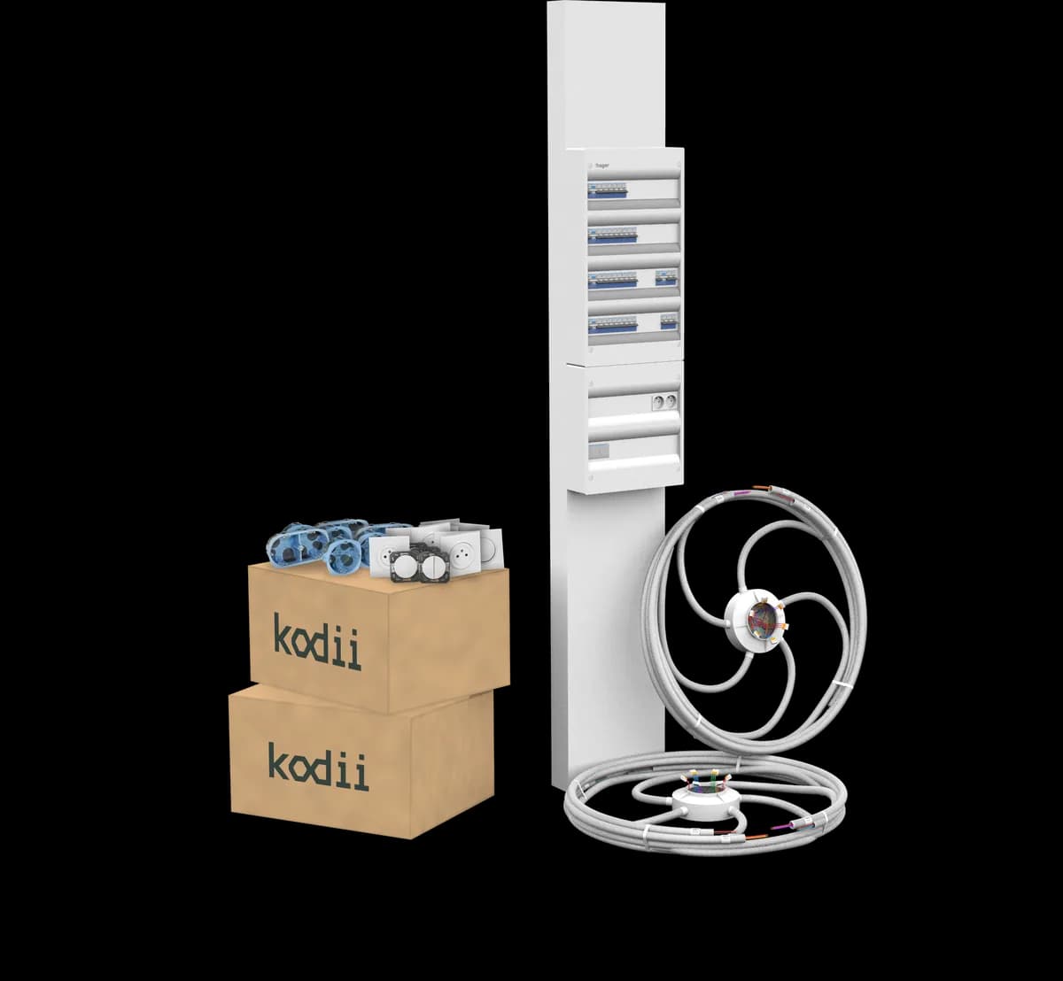 Kit pieuvre électrique complet